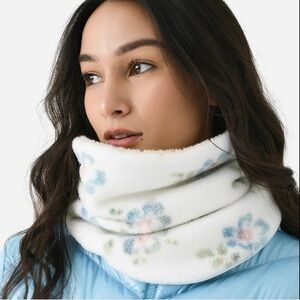 Loveshackfancy Bogner Fire+Ice Floral Fleece Neck Gaiter